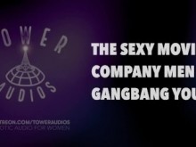 HOT MOVERS GANGBANG YOU (Audio erótico para mujeres) (Audioporn) (Charla sucia) (M4F) charla sucia amateur / charla sucia amateur